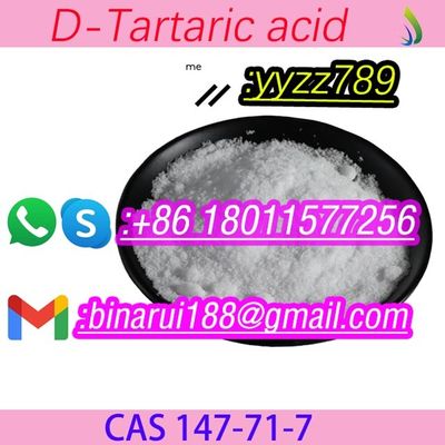 Acido tartárico de grado alimenticio C4H6O6 (2S,3S) - ácido tartárico CAS 147-71-7